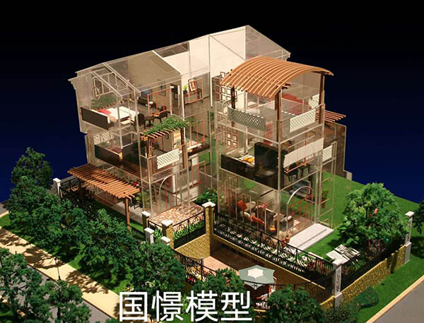 石楼县建筑模型